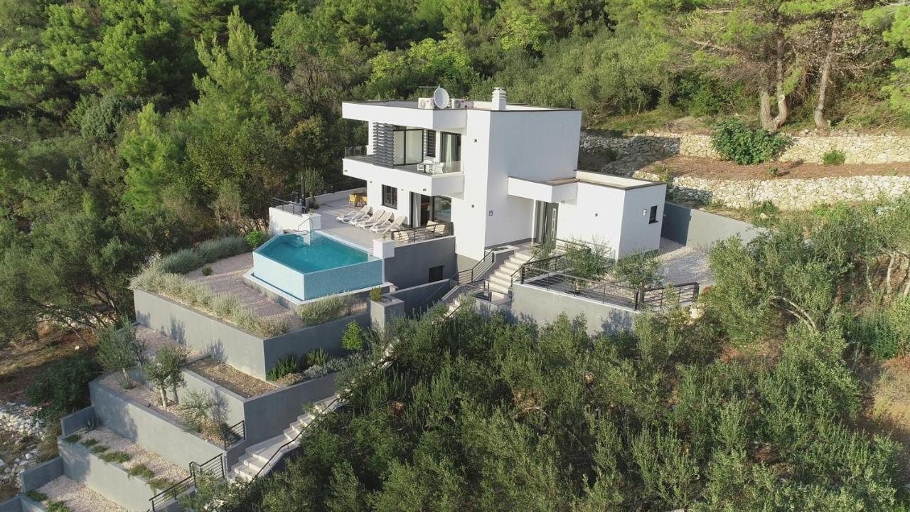 Villa Leona A Luxury Villa Near Makarska, Heated Pool Živogošće Kültér fotó