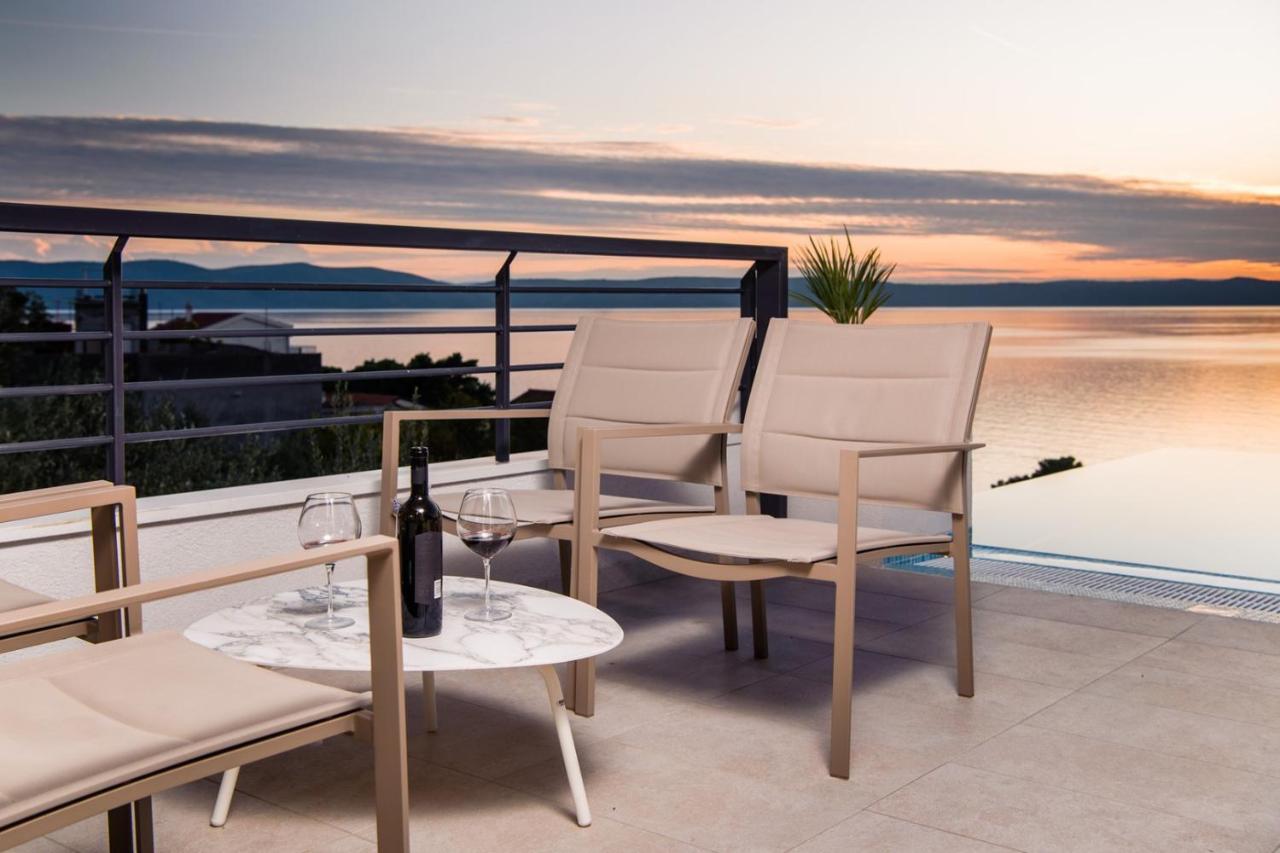Villa Leona A Luxury Villa Near Makarska, Heated Pool Živogošće Szoba fotó