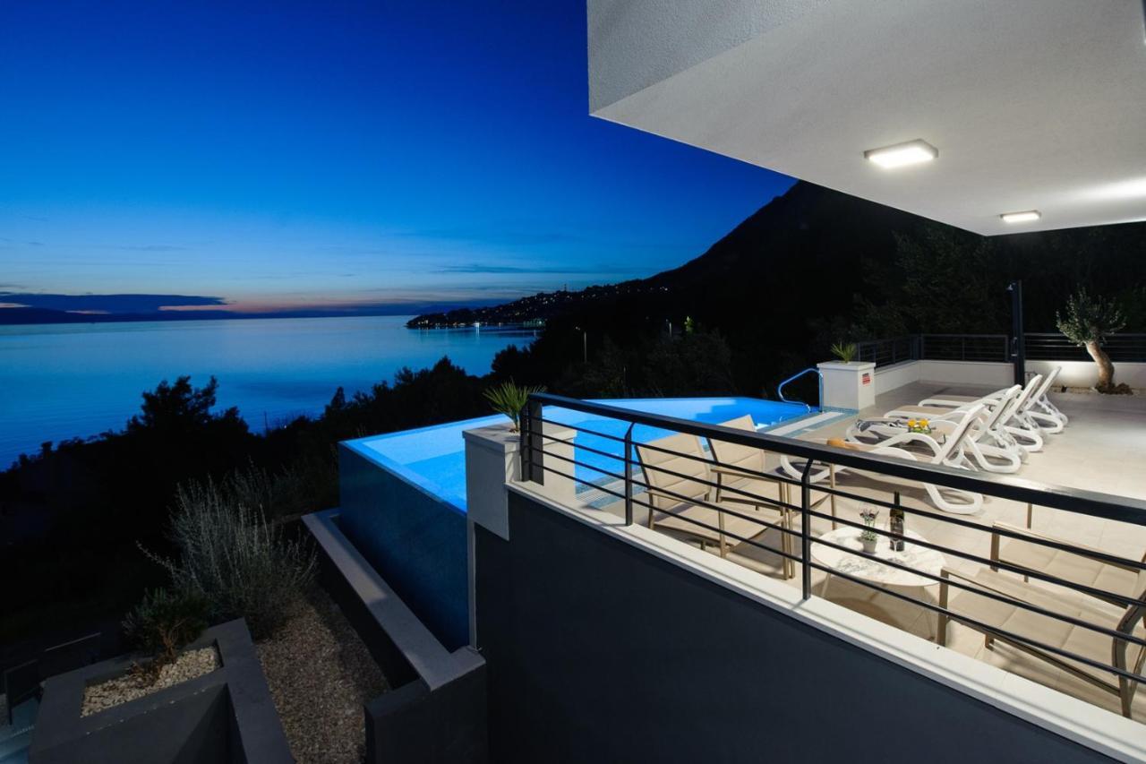 Villa Leona A Luxury Villa Near Makarska, Heated Pool Živogošće Szoba fotó