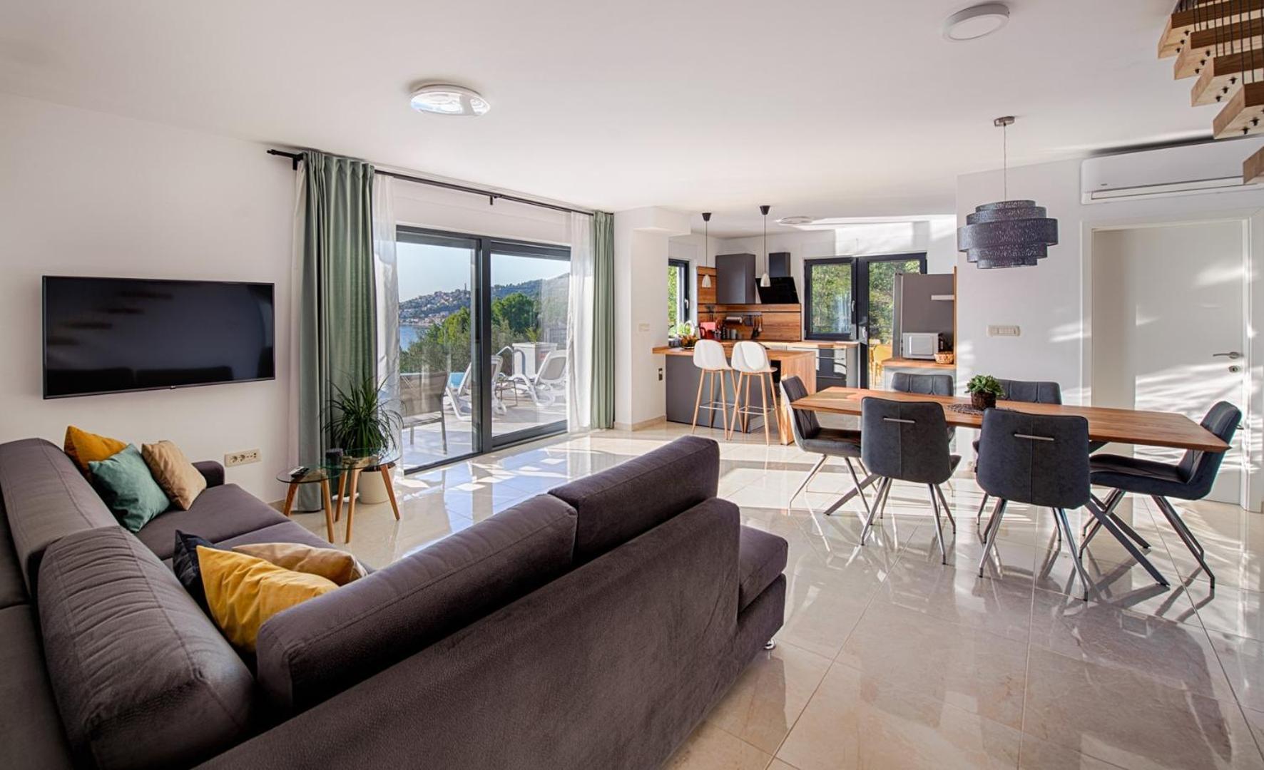 Villa Leona A Luxury Villa Near Makarska, Heated Pool Živogošće Kültér fotó